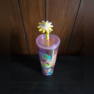 Starbucks Multicolor Floral Tumbler with Straw